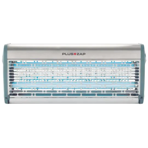 PlusZap™ 80 - Edelstahl, 2x36Watt, 240m2, Stromgittergerät, Insektenvernichter